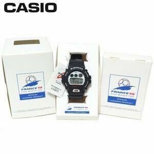 【美品】G-SHOCK Gショック 98年 フランスW杯 FIFAワールドカップ DW-6900WF-1T