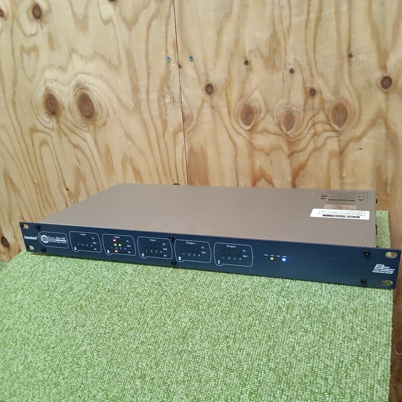 シグナルプロセッサーBSS Soundweb London BLU-100 1RU Rack Mount 12x8 Signal Processor【通電確認済】