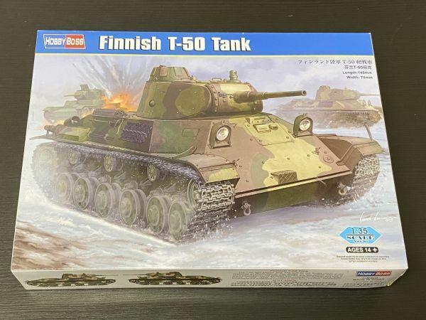 230 83828 ホビーボス 1/35 フィンランド T-50戦車 510/80A1