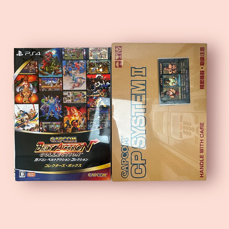 PS4 【イーカプコン限定】 カプコン ベルトアクション コレクション COMPLETE BOX 未開封