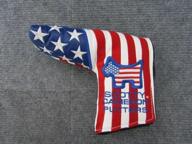 ♪新品[4676] Scotty Cameron Custom Shop Limited US Flag&Scotty Dog US Flag Design/スコッティキャメロン/USフラッグ&スコッティドッグ
