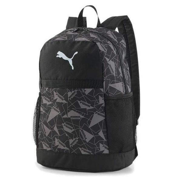 ★プーマ PUMA 新品 PC収納可 グラフィック バックパック リュックサック デイバッグ BAG 鞄 かばん 黒 [078929-04] 六★QWER★