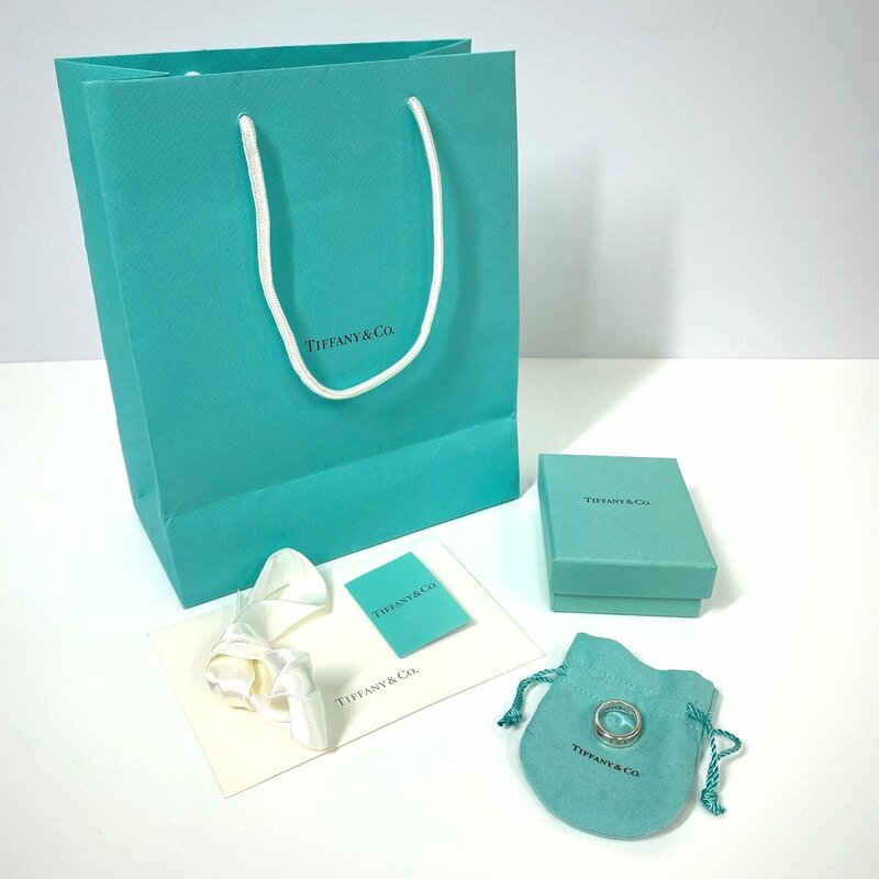 【正規品 90s 約11号】TIFFANY&CO ティファニー ナローリング 1997年製 925 シルバー 指輪