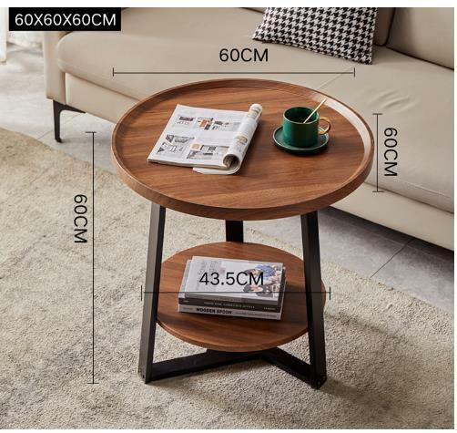 極上品◆ 高級家具◆ サイドテーブル 丸形 別荘 卓 ナイトテーブル リビング 北欧 木製 コーヒーテーブル 贅沢