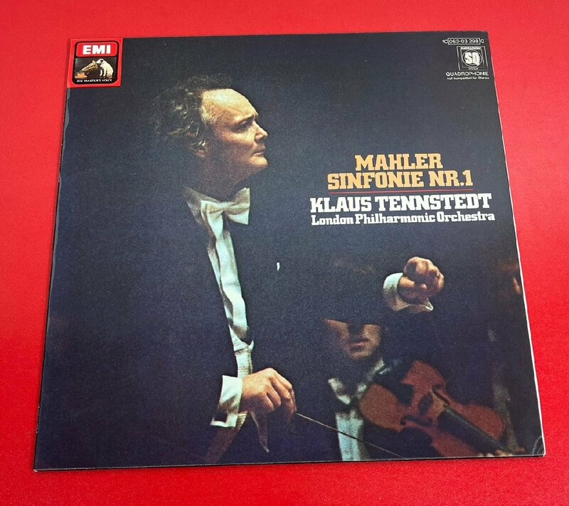 【レコードコレクター放出品】 LP　テンシュテット　マーラー　交響曲　第１番　EMI　独盤