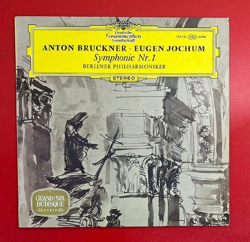 【レコードコレクター放出品】 LP　ヨッフム　ブルックナー　交響曲　第1番　独盤　グラモフォン