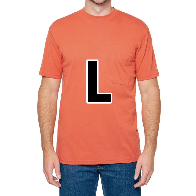 【未使用品　オレンジ　L】　インセクトシールド　虫よけポケットTシャツ　UPF　ドライバランス　防虫加工　スノーピーク　スコーロン　