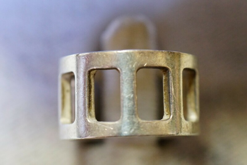 1119 シルバー リング 指輪 ヴィンテージ アクセサリー SILVER刻印 アンティーク シルバージュエリー 装飾品