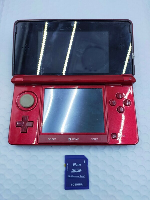●任天堂 ニンテンドー3DS 本体 メタリックレッド Nintendo