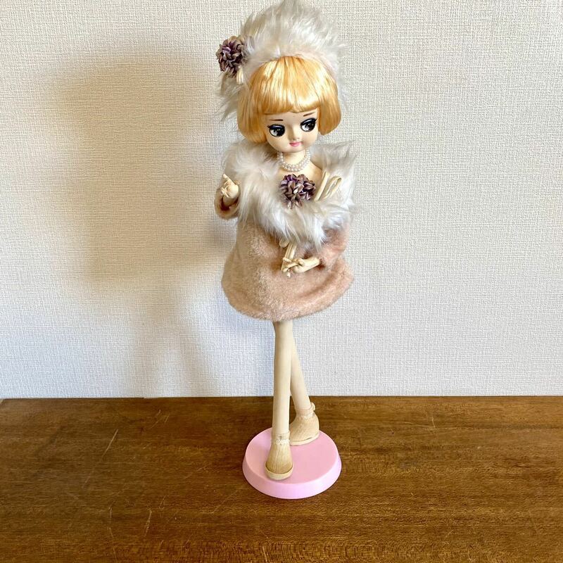 昭和レトロ　さくら人形　ポーズ人形　高さ約54.5㎝　/ 女の子　ファッションドール　SAKURA 当時物
