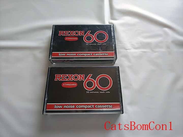 カセットテープ REXON 60 計2巻 [未開封]