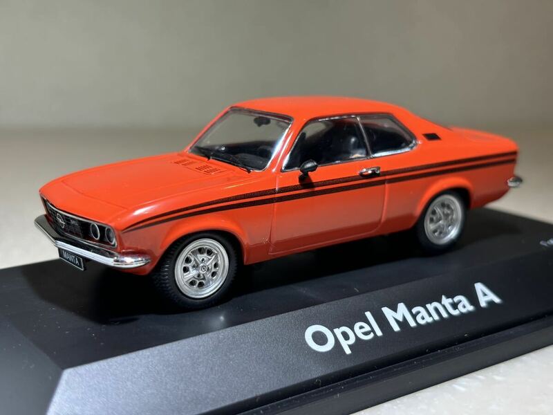 1/43 「オペル マンタ A Sommerbazar’75」オレンジ シュコーリミテッドエディション製 Art.-Nr.02519