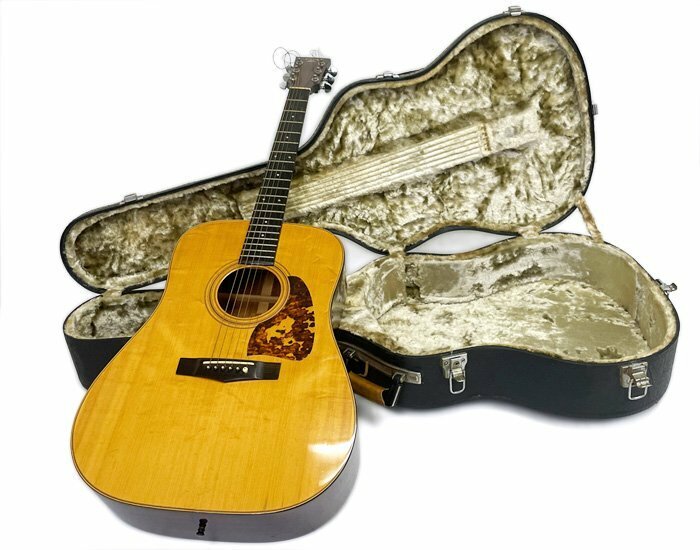 超希少 TAMA タマ アコースティックギター TG-80 マホガニー オール単板 ペグ純正 GROVER べっ甲 70年代 国産 ヴィンテージ ハードケース付