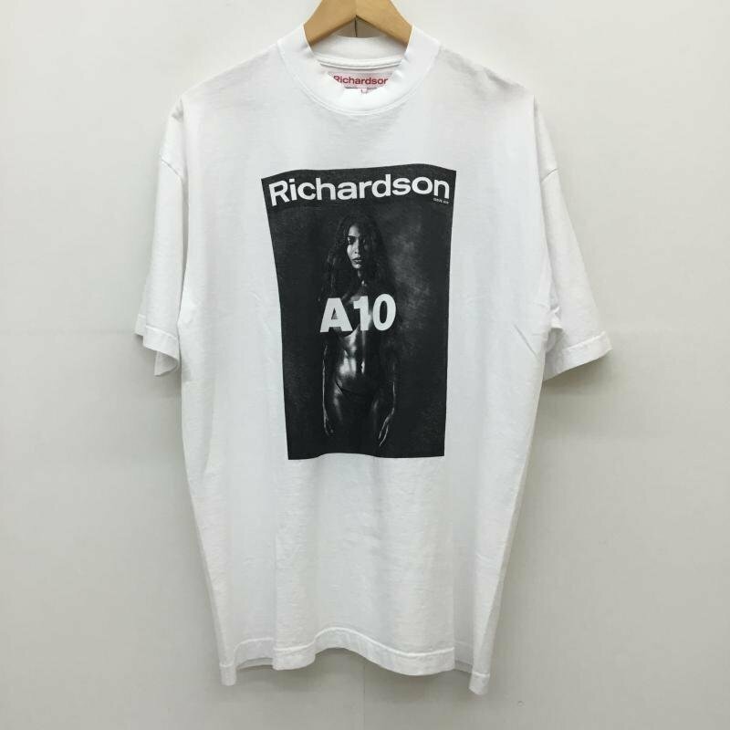 RICHARDSON L リチャードソン Tシャツ 半袖 T Shirt 白 / ホワイト / 10110356