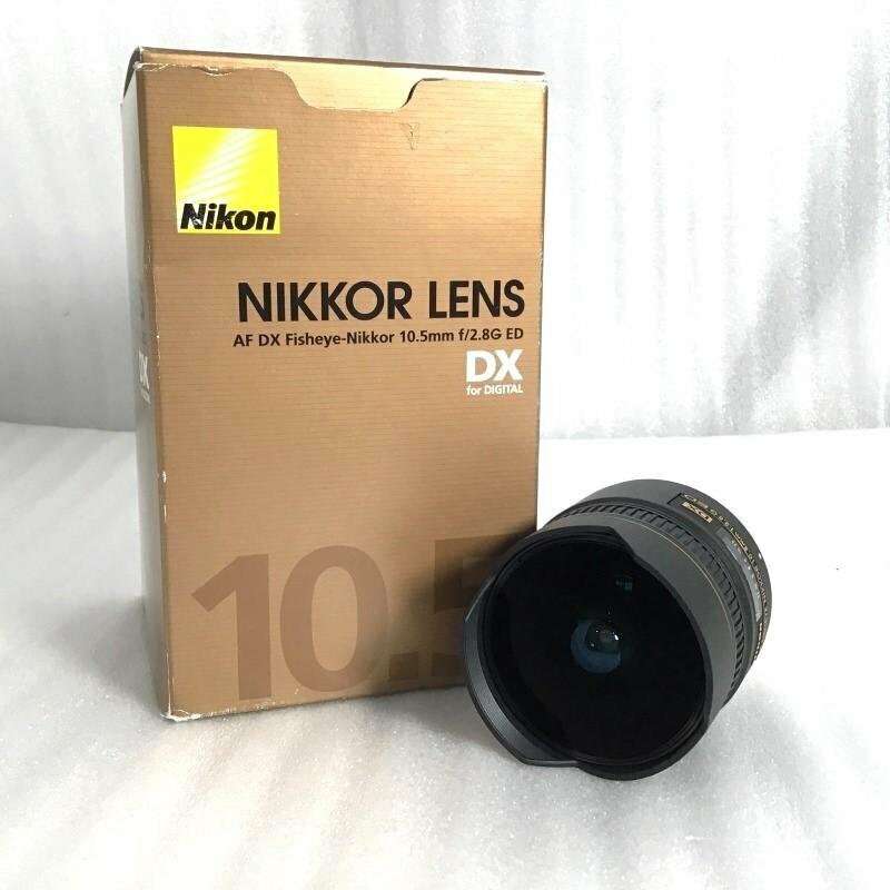 【展示品・未使用中古品】 ニコン / Nikon フィッシュアイレンズ (DX専用) AF DX Fisheye-Nikkor 10.5mm f/2.8G ED 単焦点 F2.8 30018020