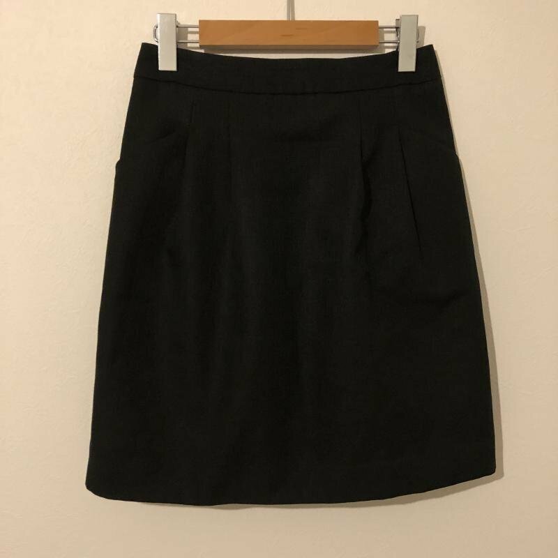 ViS M ビス スカート ひざ丈スカート Skirt Medium Skirt 紺 / ネイビー / 10007994