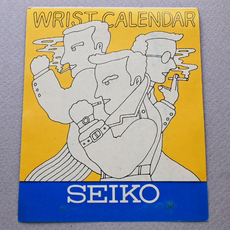 【未使用品】 セイコー リストカレンダー 1972年 長期保管品 SEIKO WRIST CALENDAR ロードマチック