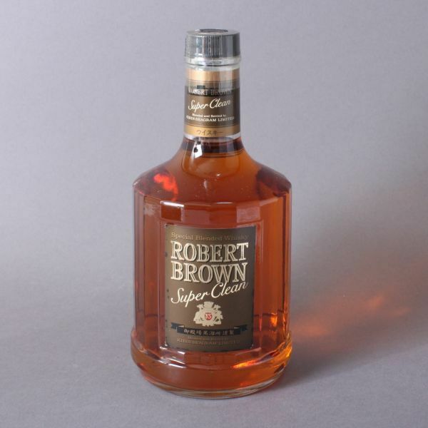 未開栓 ROBERT BROWN Super Clear ウイスキー キリン・シーグラム 700mL 40% 古酒 お酒 アルコール ヴィンテージ #60※036