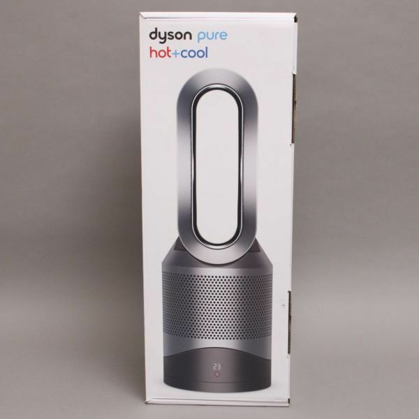 新品 ダイソン Dyson Pure Hot + Cool 空気清浄機能付ファンヒーター HP00ISN リモコン付 23年製 シルバー 扇風機 #140〇110/b.k