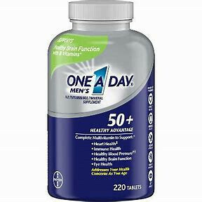 One-A-Day 男性用マルチビタミン 50+（５０歳以上）１日１錠　３００粒
