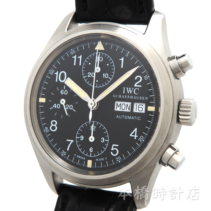 【中古】IWC　メカニカルフリーガークロノ　IW370603　自動巻き　OH済み