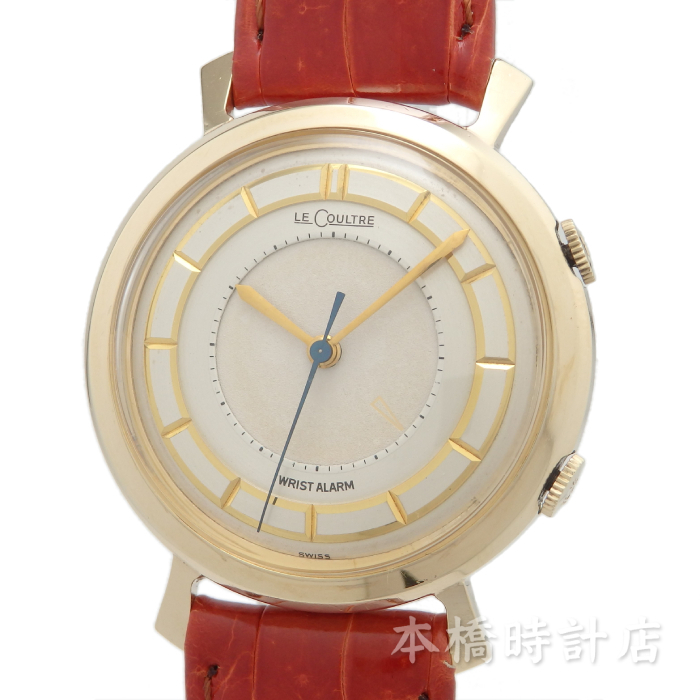 【中古】K10GF　ルクルト　LECOULTRE　C760　メモボックス　手巻き　Cal.814　アラーム　OH済み