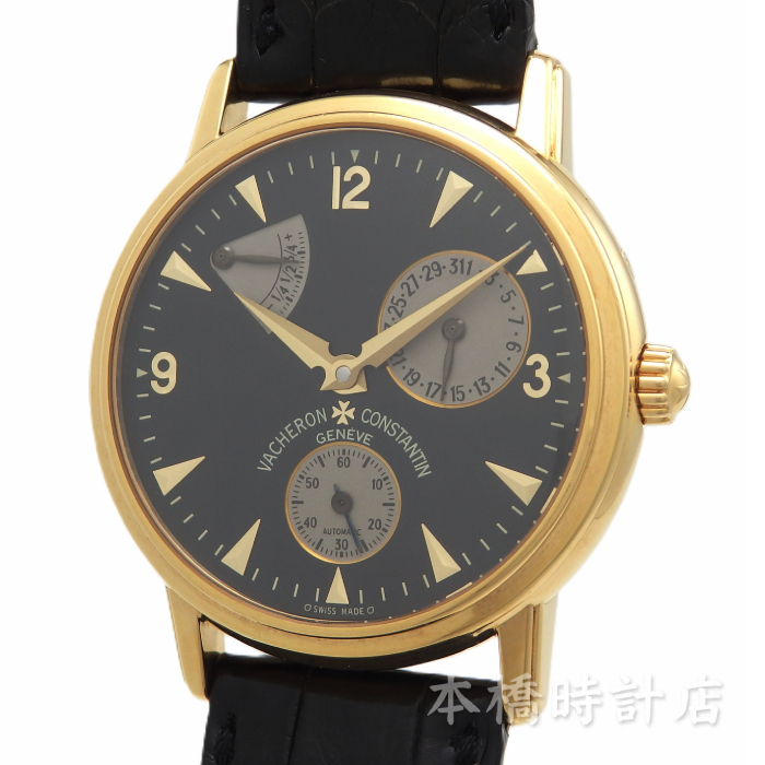 【中古】K18YG　ヴァシュロン・コンスタンタン　VACHERON CONSTANTIN　パトリモニー　パワーリザーブ　自動巻き　OH済み