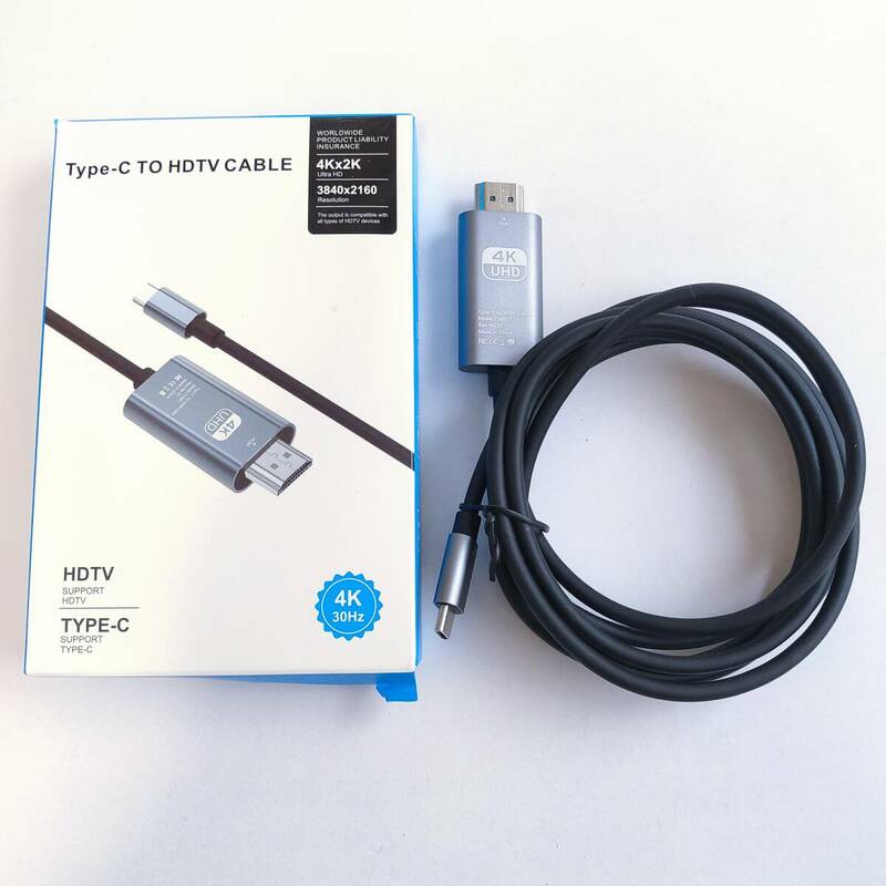 「一円スタート」USB Type-C to HDMI ケーブル TH001「1円」AKI01_2905