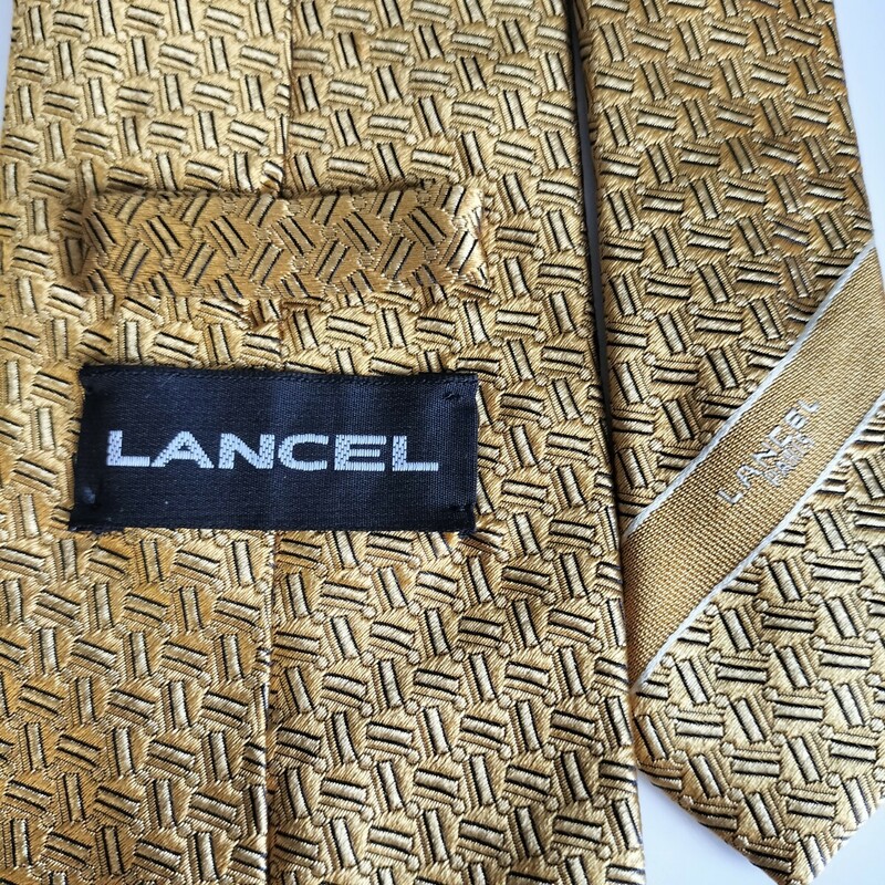 LANCEL(ランセル )ゴールドネクタイ