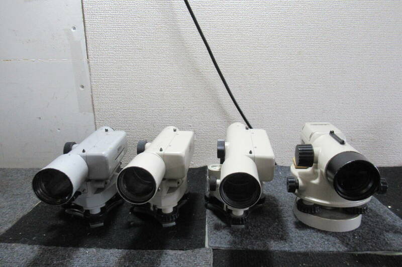 棚13.B1468 　Nikon ニコン オートレベル AE-5/1点 型番不明/3点 測量機 測量器 測量機器