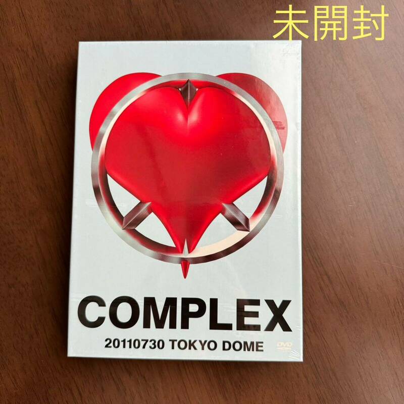 未開封 DVD COMPLEX 20110730 TOKYO DOME 日本一心 吉川晃司 布袋寅泰