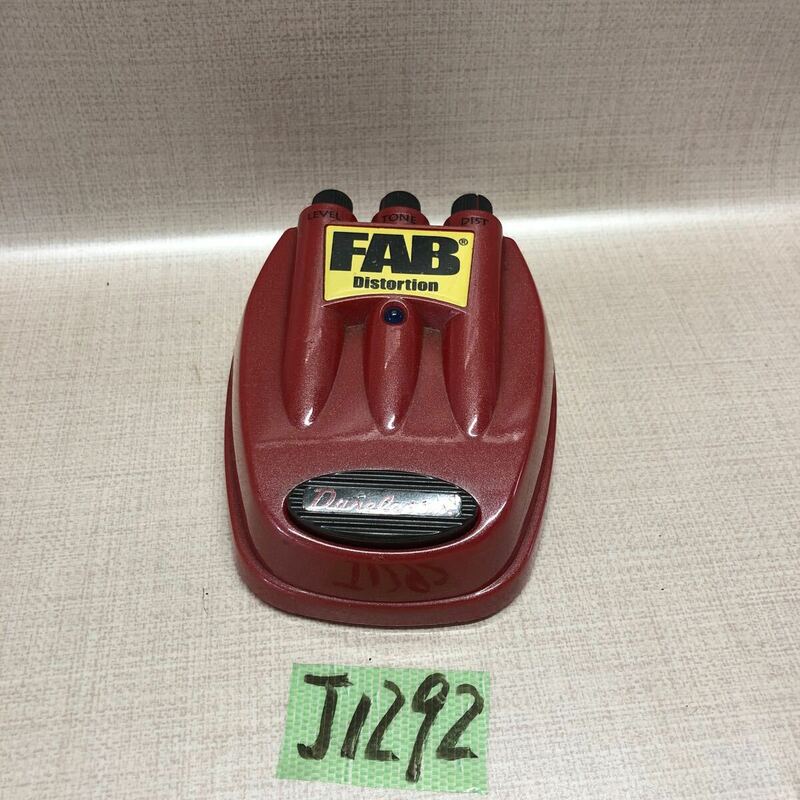 （J1292）Danelectro エフェクター FAB DISTORTION 送料520円