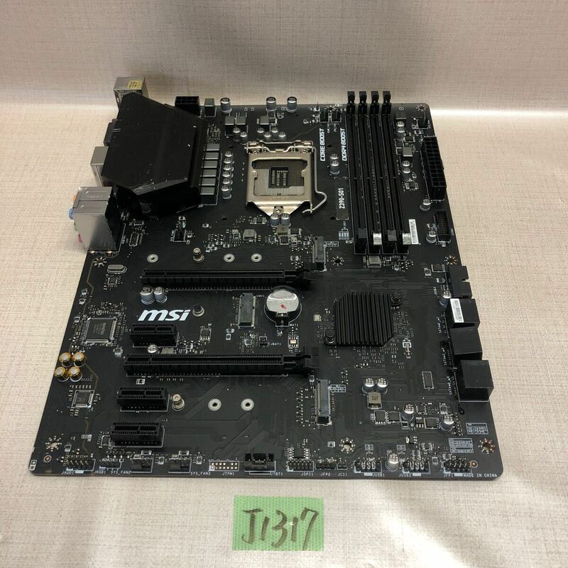 (J1317) MSI マザーボード Z390-S01