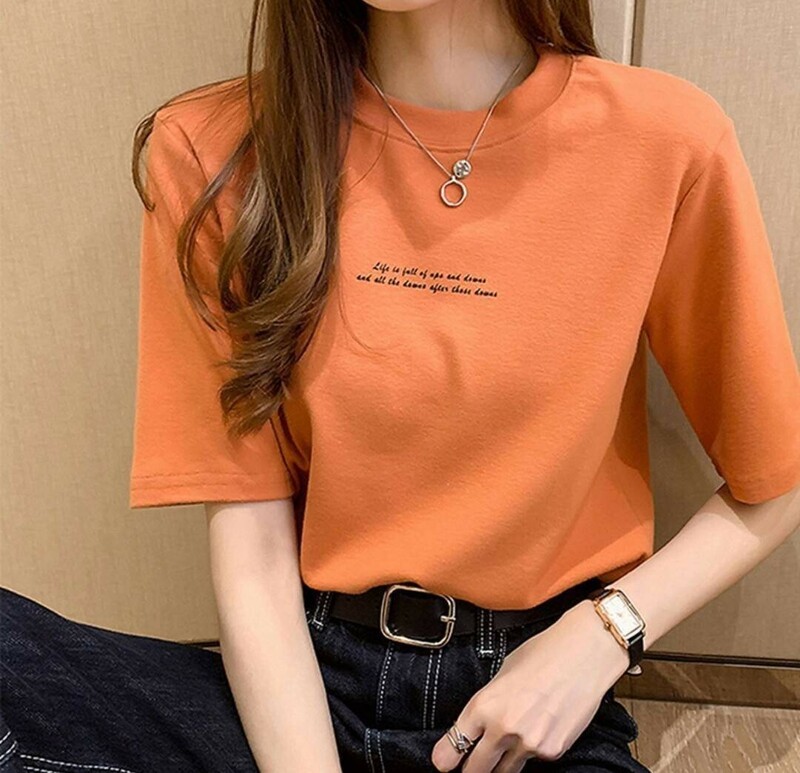 レディース tシャツ 半袖 おしゃれ かわいい ロゴtシャツ シンプル ゆったり 人気 安い おすすめ