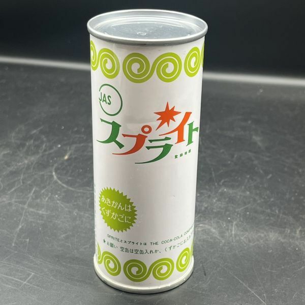 昭和レトロ スプライト 250ml缶▲空き缶/東京コカ・コーラ/Sprite/
