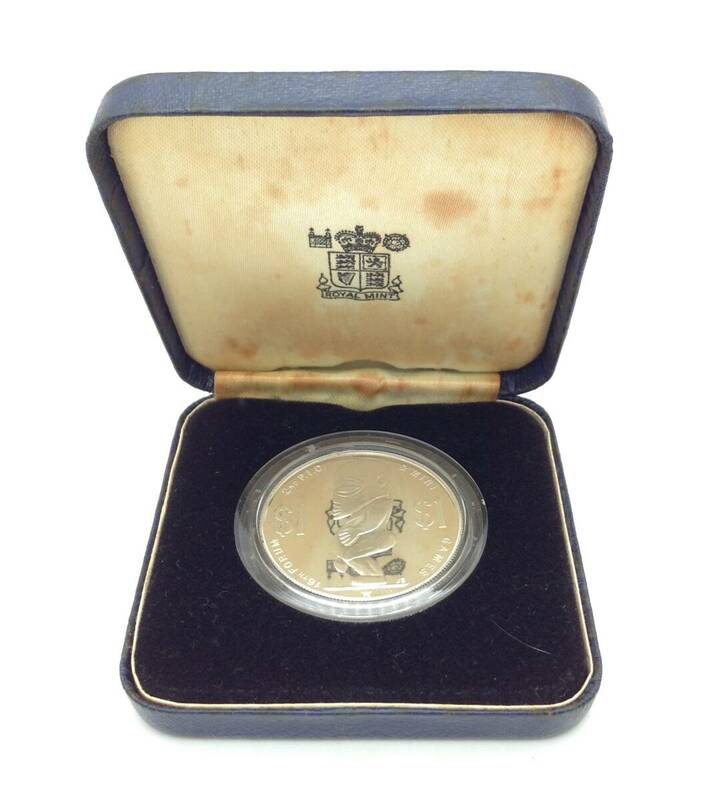 記念硬貨【 クック諸島 ダンガロア 1ドル 銀貨 】1985年 sterling silver 銀貨 記念貨幣 海外銭 保管品 MN
