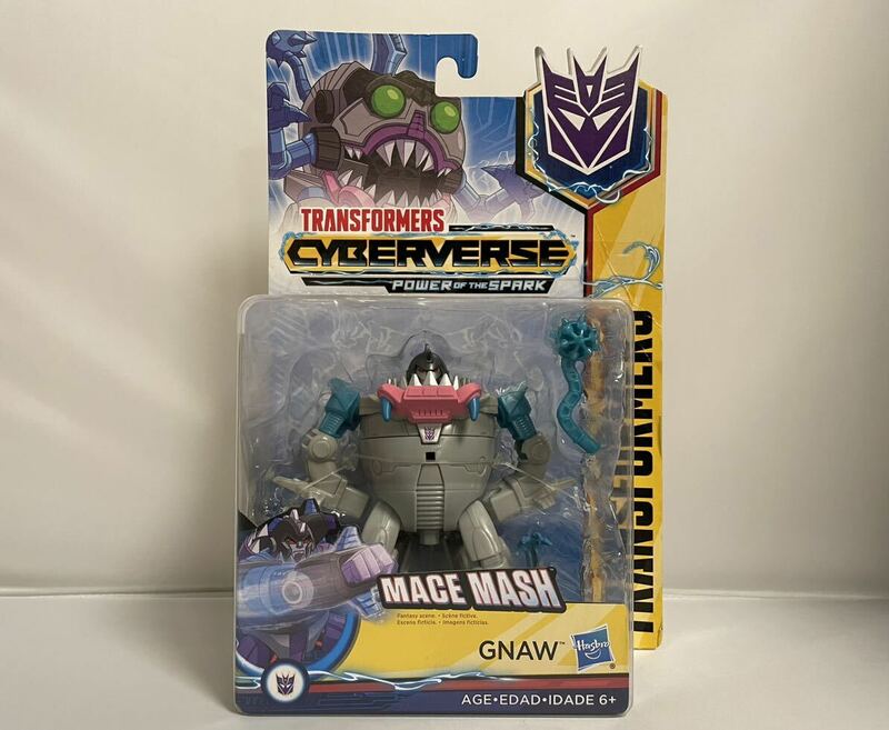 【日本未発売】【新品未開封】 トランスフォーマー サイバーバース POWER OF THE SPARK GNAW ノー ノウ シャークトロン シャークティコン