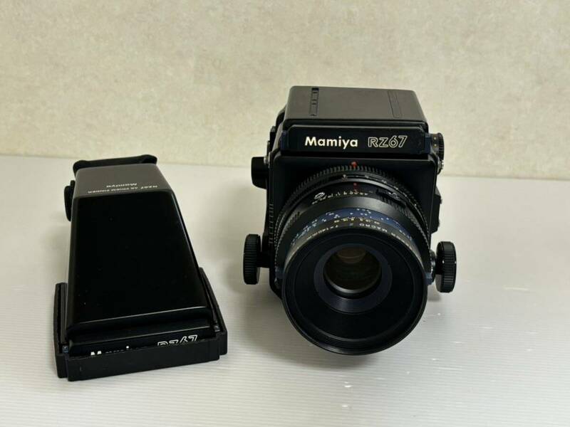 マミヤ Mamiya RZ67　レンズ AF 140mm 1:4.5　ファインダー2個 中判フィルムカメラ