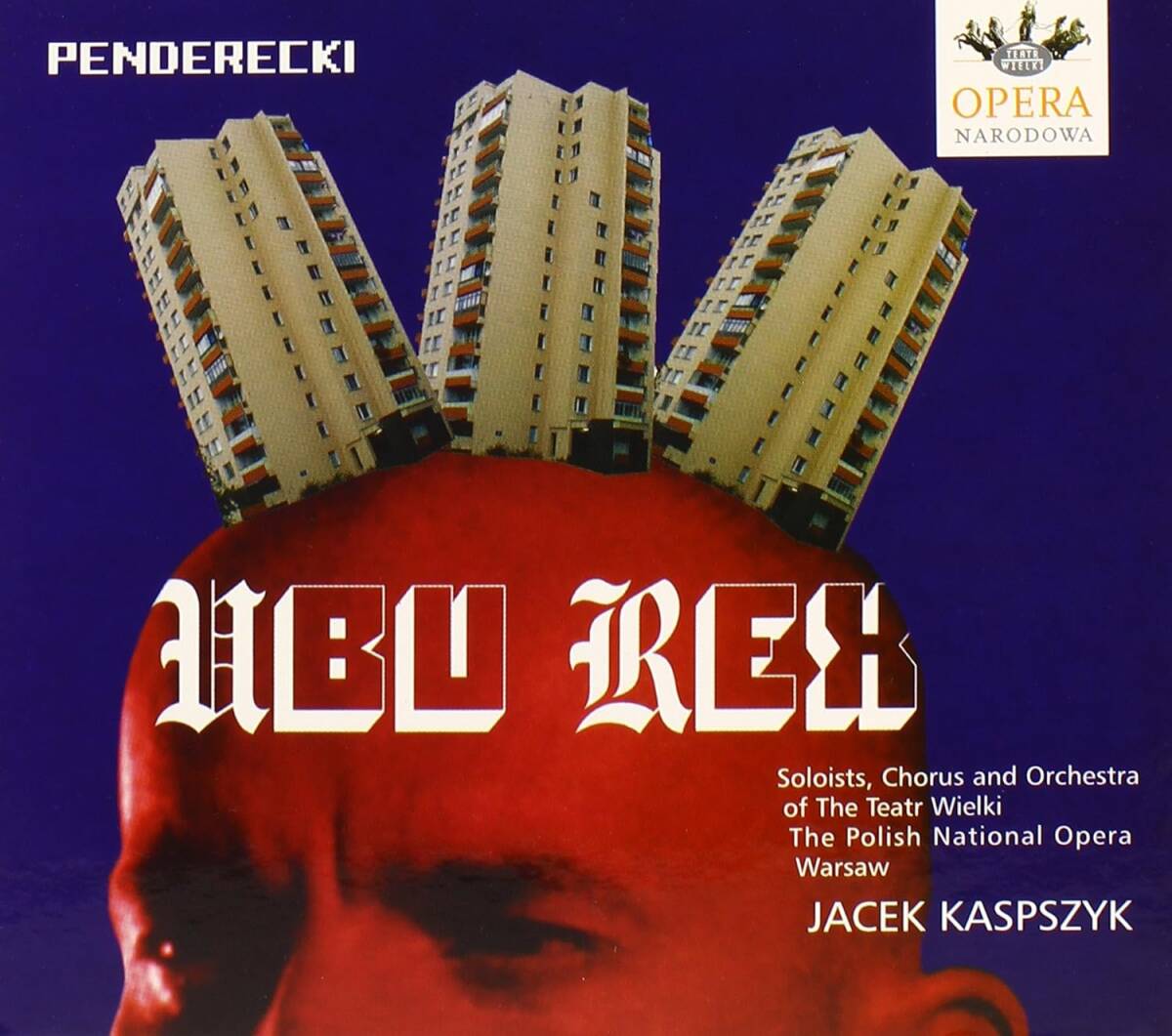 2枚 JACEK KASPSZYK ヤツェク カスプシク PENDERECKI UBU REX Polish National Opera ペンデレツキ クシシュトフ Wielki Theater ユビュ王