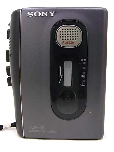e11625　SONY TCM-48 ソニー カセットレコーダー ジャンク品