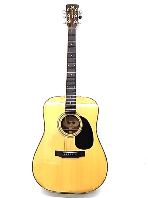 h1058 MORRIS W-35 モーリス　アコースティックギター　楽器　弦楽器　６弦　ソフトケース付