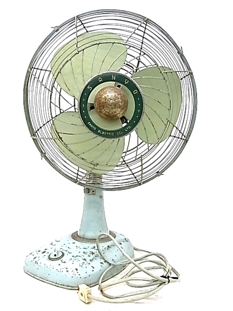 h1140 SANYO A.C.ELECTRIC FAN 30CM サンヨーエレクトリックファン　扇風機　型番不明　難有