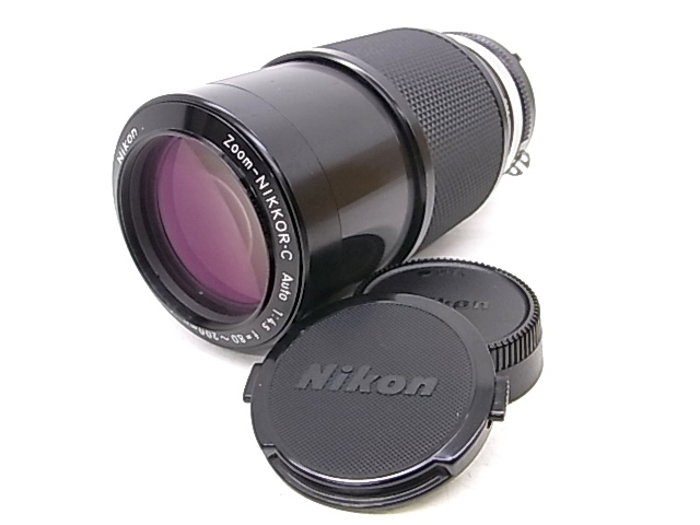 h1041 NIKON ZOOM-NIKKOR・C AUTO 1:4.5 f=80-200mm ニコン　カメラ　レンズ