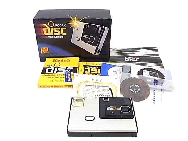 e11664　KODAK DISC4000　コダック　ディスクカメラ　ジャンク品　元箱