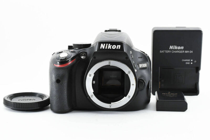 ★並品★ Nikon ニコン D5100 デジタル一眼レフカメラ ボディ バッテリー チャージャー付き #2839