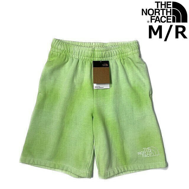 1円～!売切!【正規新品】THE NORTH FACE◆DYE SHORTS ショートパンツ スウェット US限定 アウトドア 登山(M/R)緑 タイダイ柄 190110-5