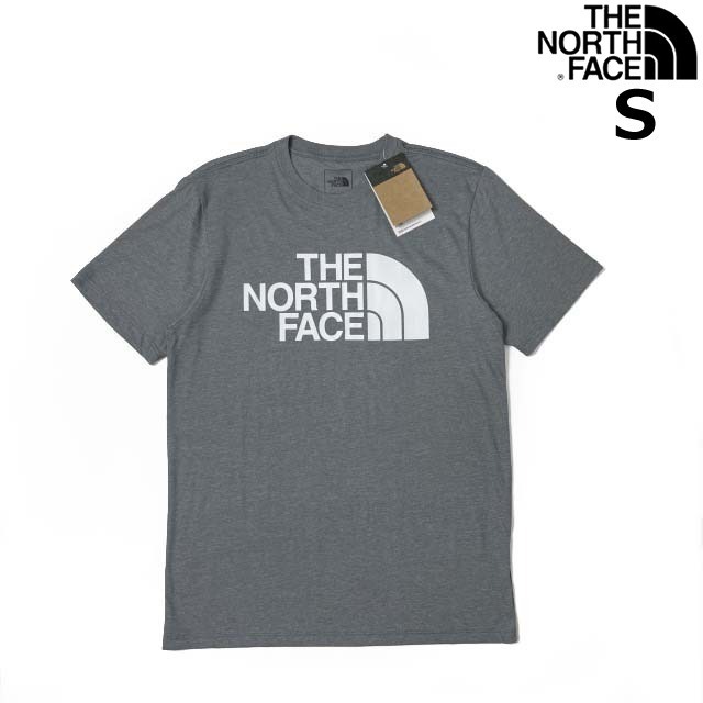 1円～!売切!【正規新品】THE NORTH FACE◆S/S HALF DOME TEE 半袖 Tシャツ US限定 ハーフドームロゴ アウトドア(S)グレー 180902-15