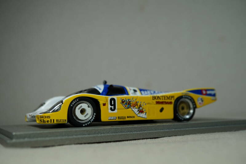 1/43 ルマン spark Porsche 956 Obermaier #9 BABYCRESCI 1986 Le Mans 5th Disney Mickey ポルシェ オベルマイヤー ミッキー ディズニー