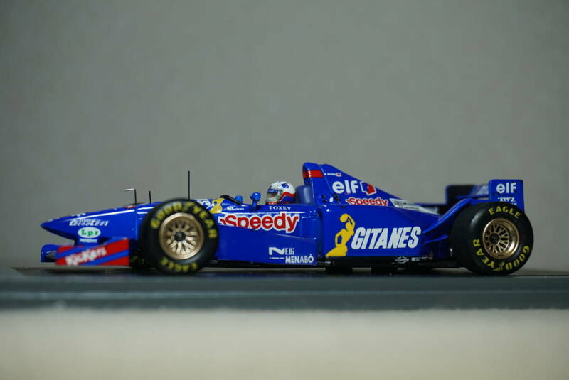 1/43 タバコデカール加工 ブランドル ベルギー 3位 spark Ligier JS41 mugen honda #25 Brundle 1995 Belgium 3rd リジェ 無限 ホンダ