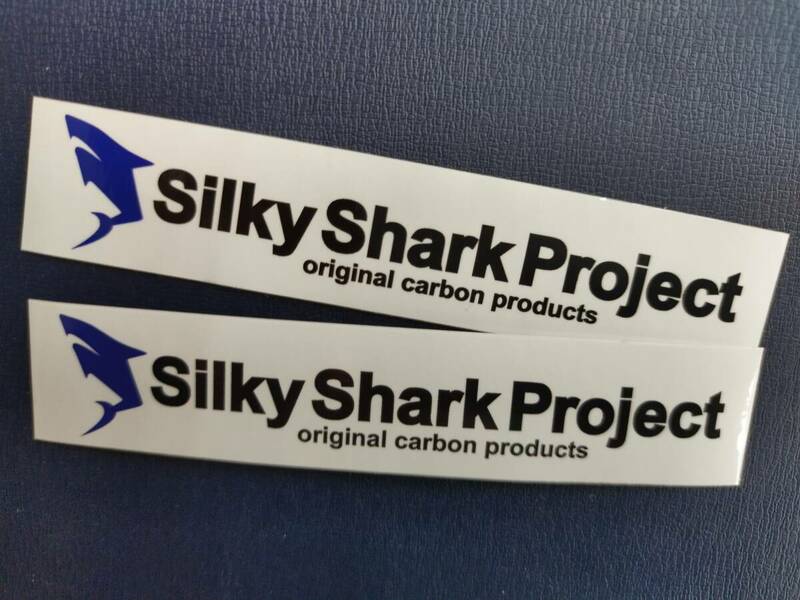 希少　★Silky Shark Project★　シルキーシャークプロジェクト　ステッカー　送料無料　